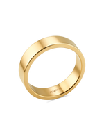 14K gold wedding band ring