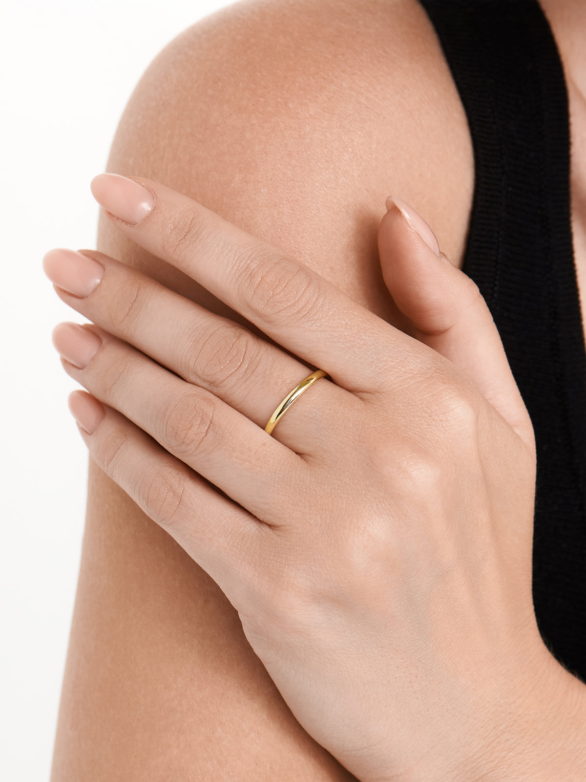 Classic Dome Band Ring 2mm