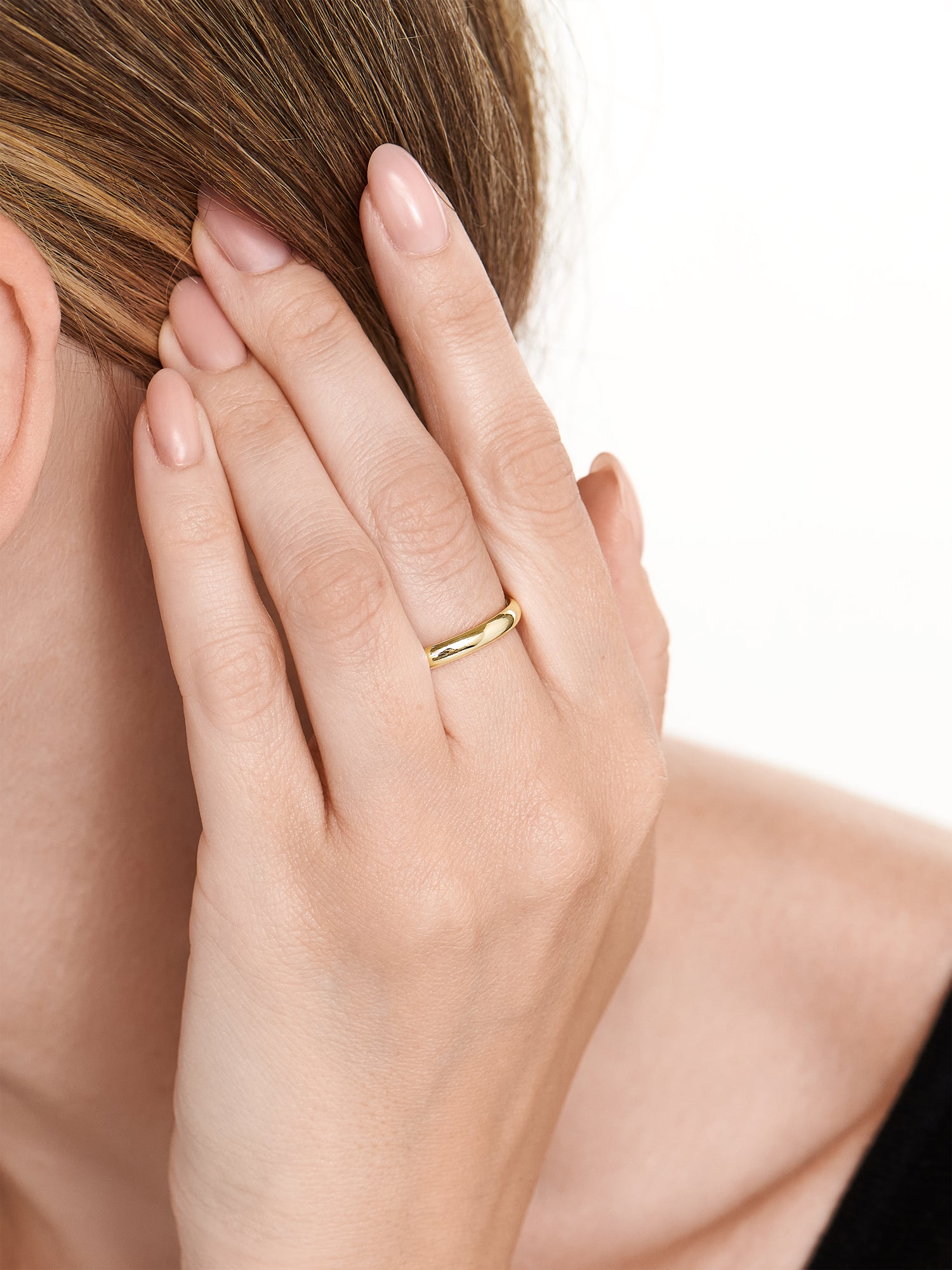 Classic Dome Band Ring 3mm