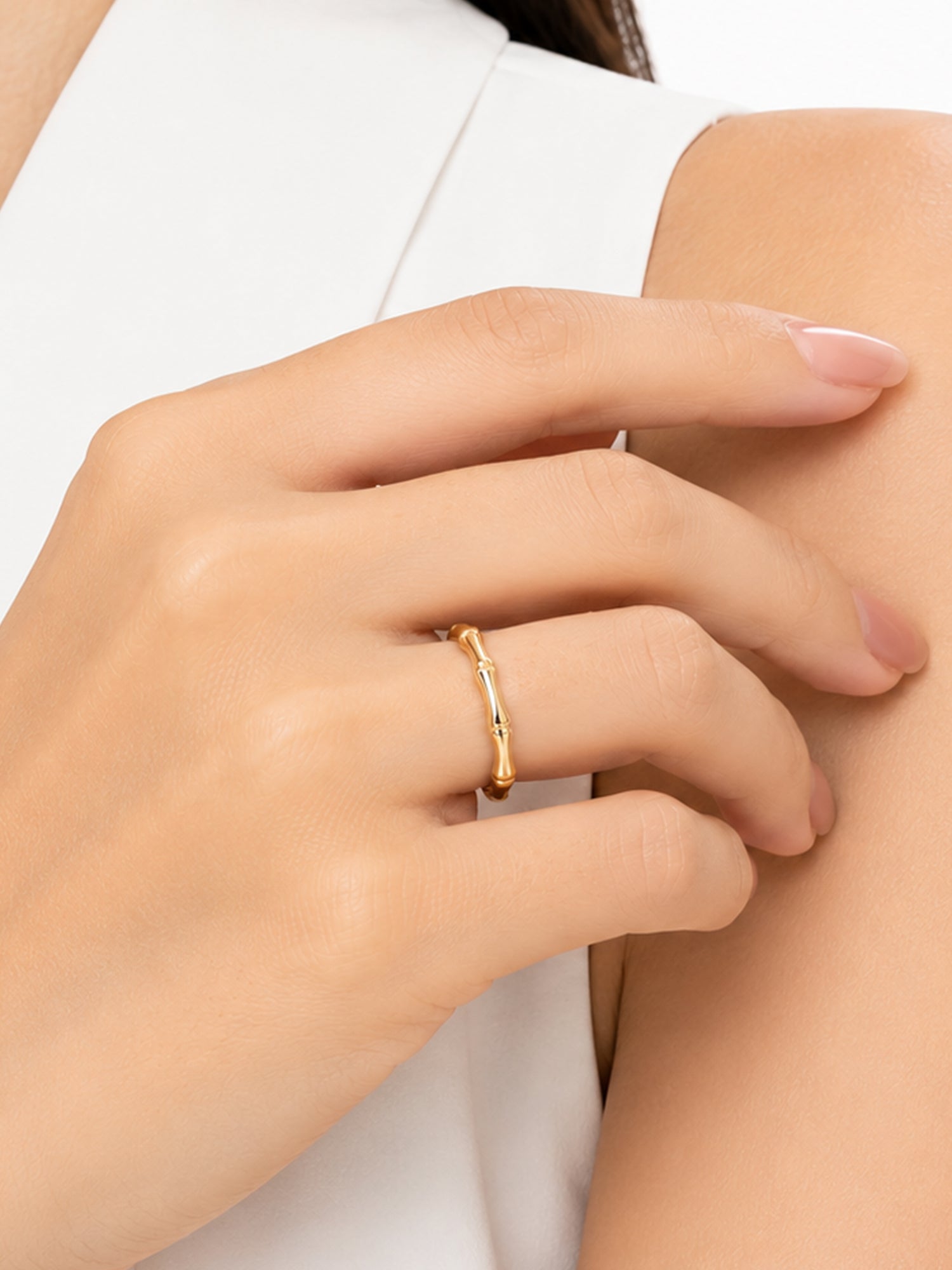 Bamboo Band Ring
