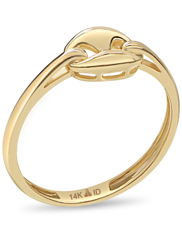 14K Gold Mariner Ring