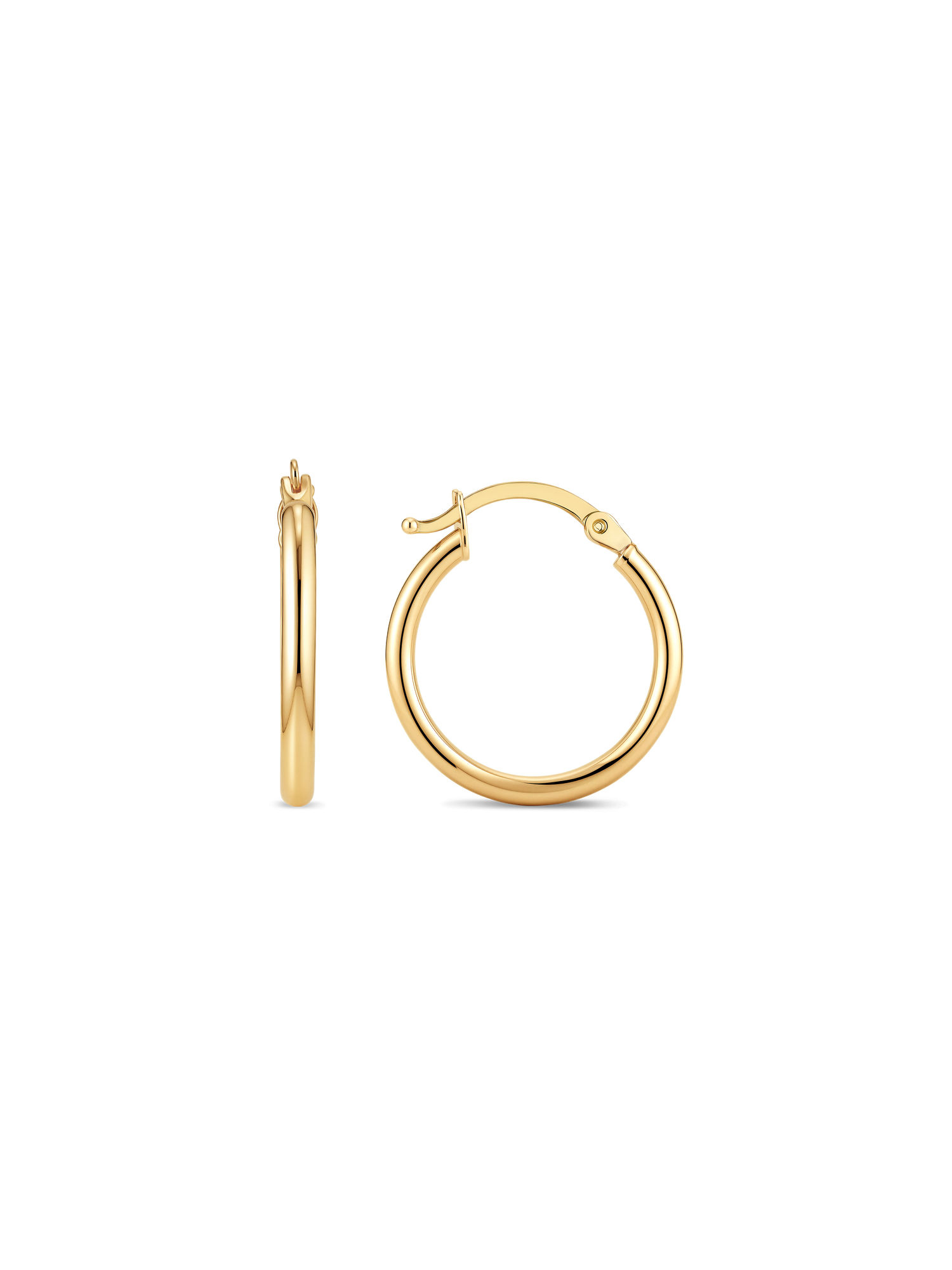 Classic Hoop Earrings 15mm × 2mm
