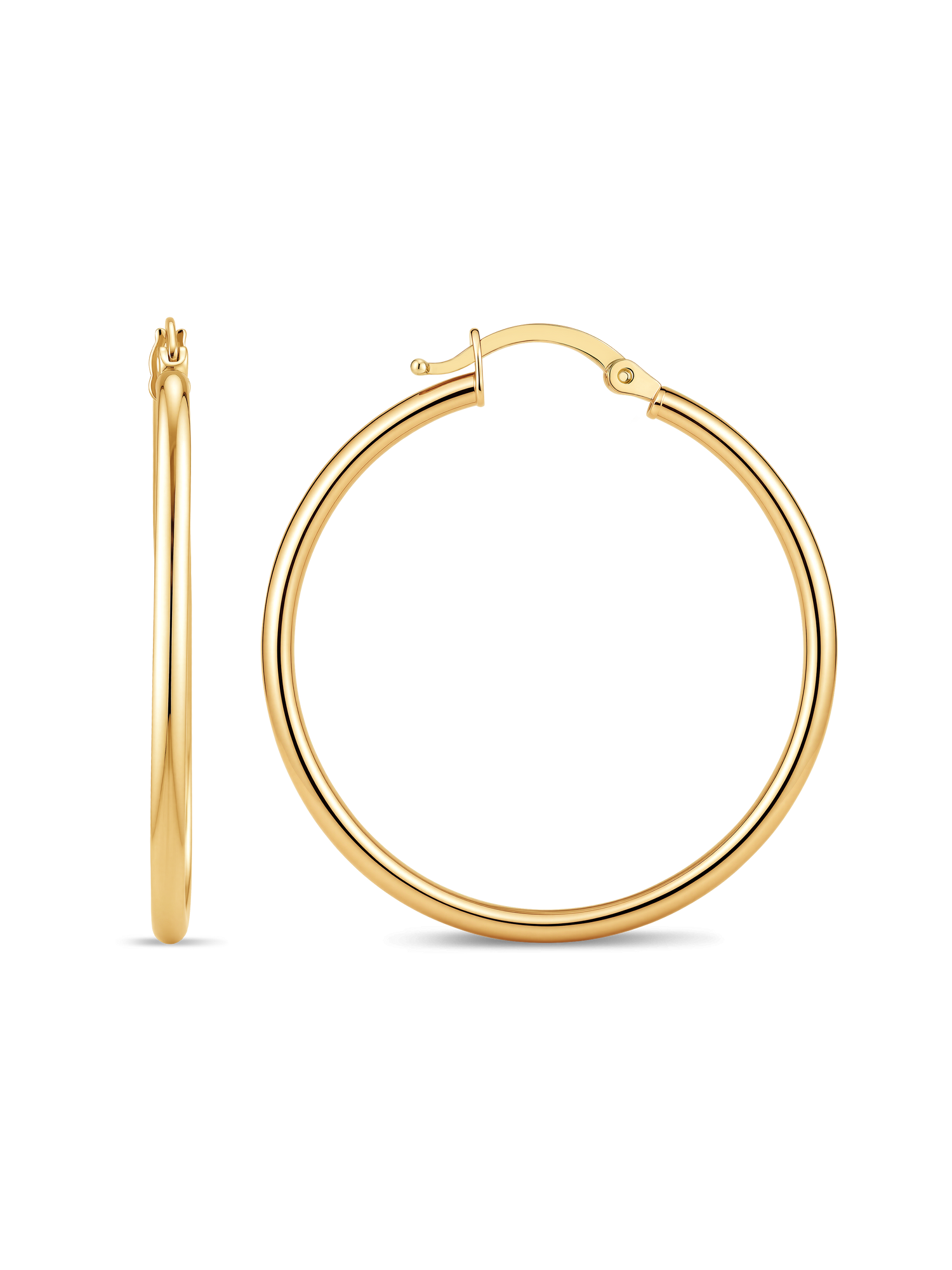 Classic Hoop Earrings 30mm × 2mm