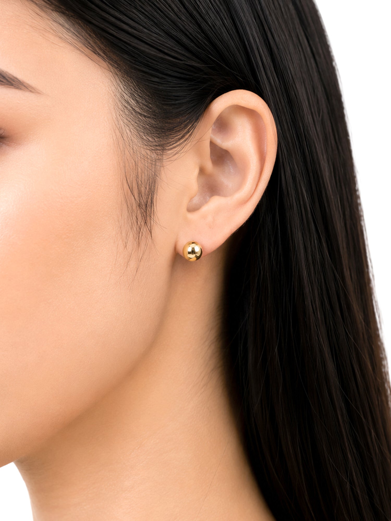 Ball Stud Earrings