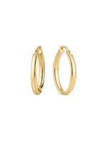 20mm Classic Hoop Earrings in 14K Gold