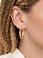 30mm Classic Hoop Earrings in 14K Gold