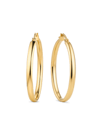 30mm Classic Hoop Earrings in 14K Gold