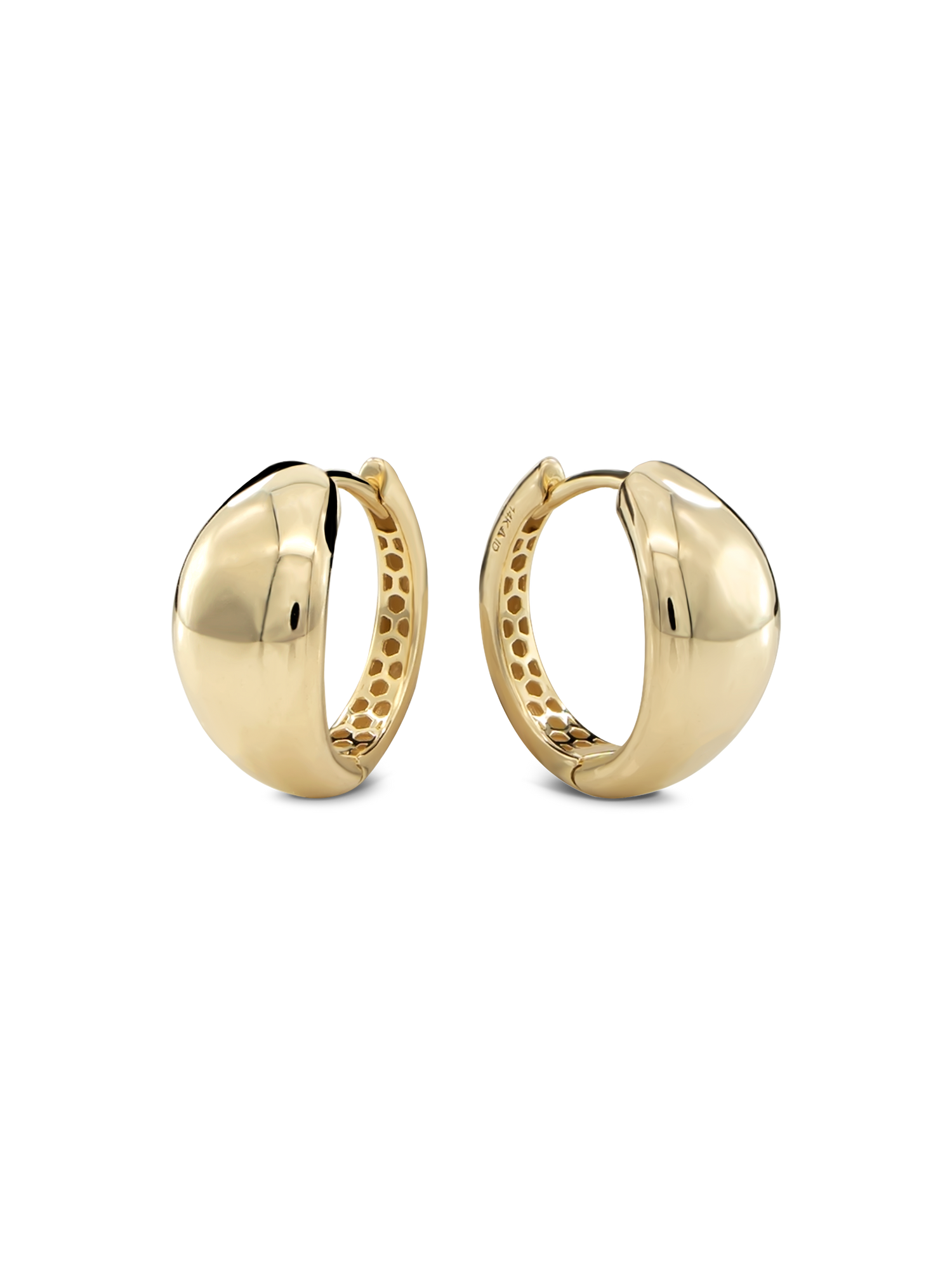 Dome Hoop Earrings
