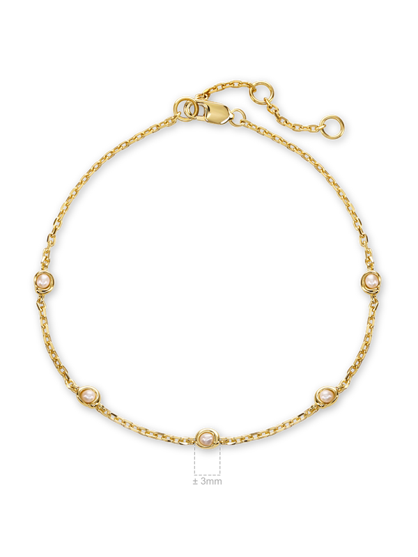 Freshwater Pearl Chain Bracelet
