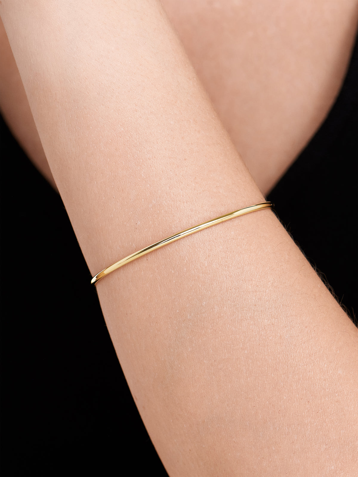 Classic Bangle Bracelet 2mm