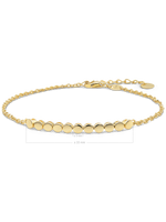 DEVATA Round Link Chain Bracelet 14K Gold