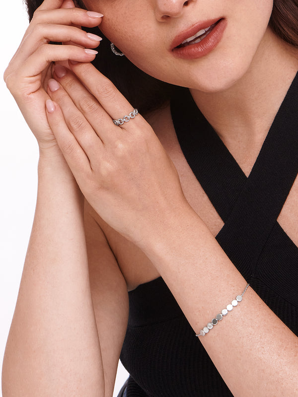 Round Link Chain Bracelet