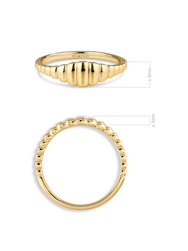 Ribbed Ring