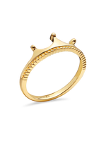 Devata Crown Ring in 14K Gold