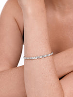 DEVATA Sterling Silver Bangle Bracelet