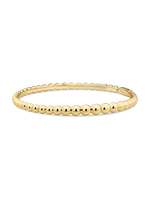 DEVATA Gold Plated Sterling Silver Bangle Bracelet