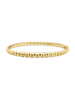 DEVATA Gold Plated Sterling Silver Bangle Bracelet