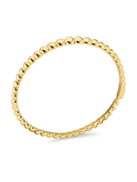 DEVATA Gold Plated Sterling Silver Bangle Bracelet