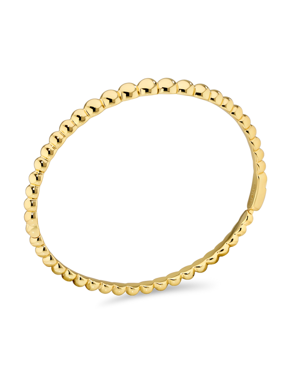 DEVATA Gold Plated Sterling Silver Bangle Bracelet