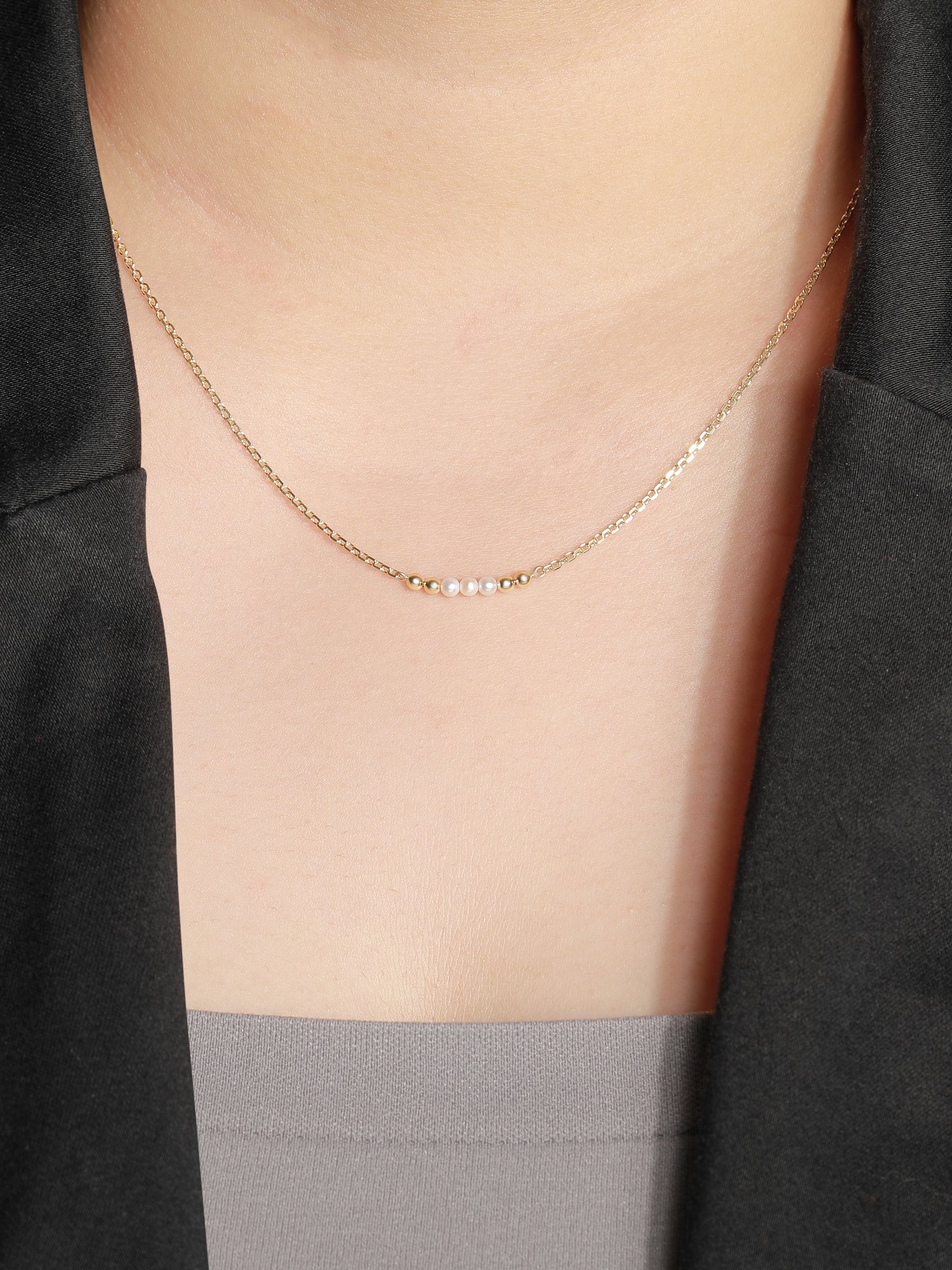 Freshwater Pearl Chain Necklace