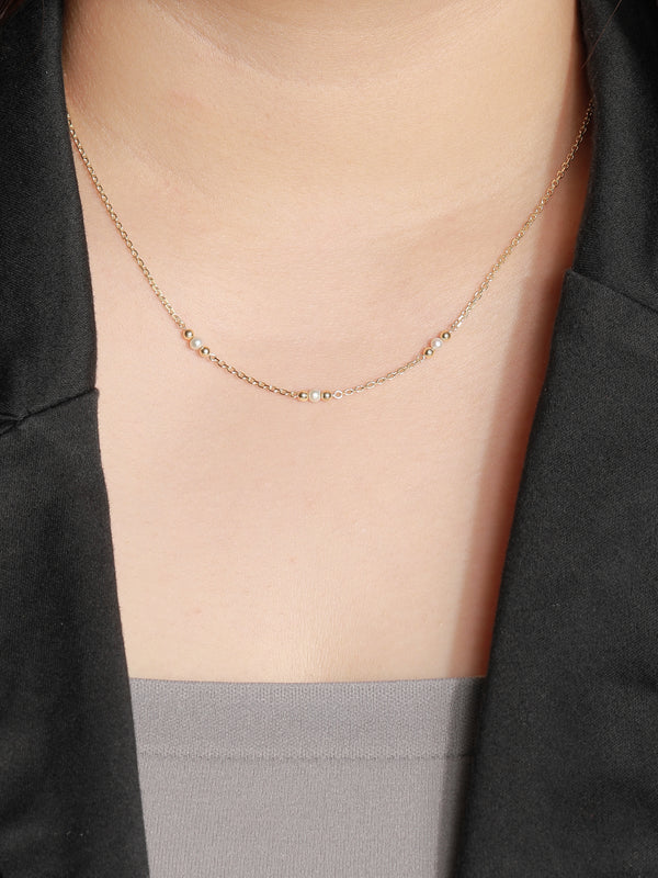 Freshwater Pearl Chain Necklace