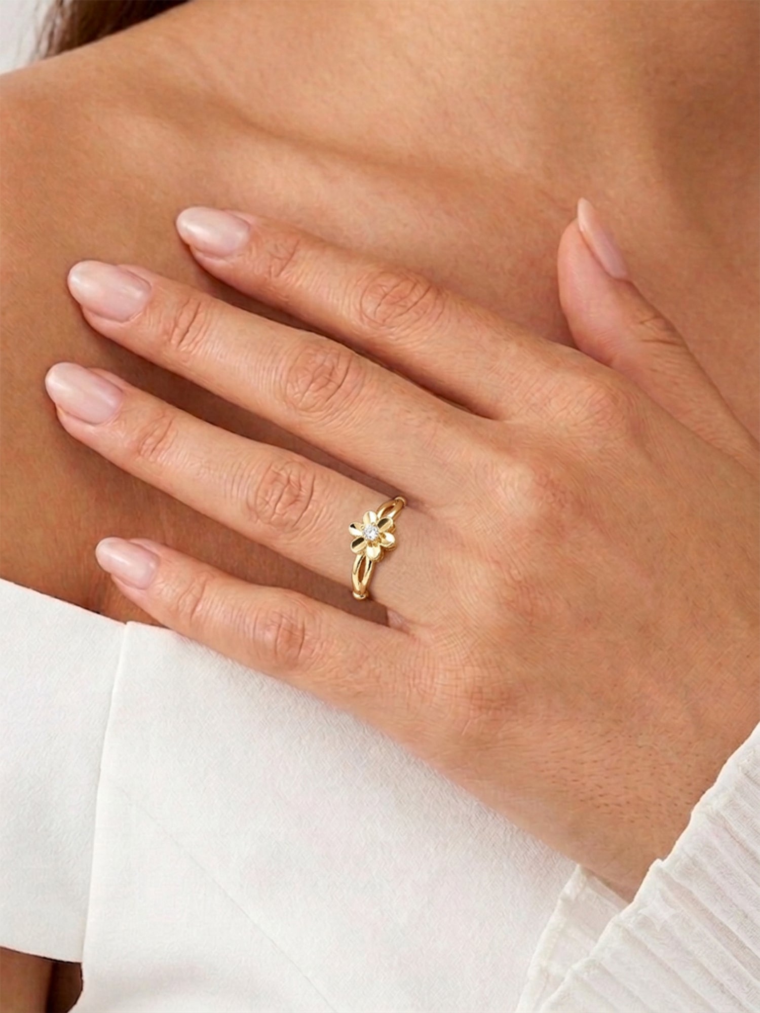 Daisy Flower Ring
