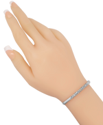 DEVATA Bali Jewelry  Bali Filigree Gold Accent Slide-on Bangle Bracelet