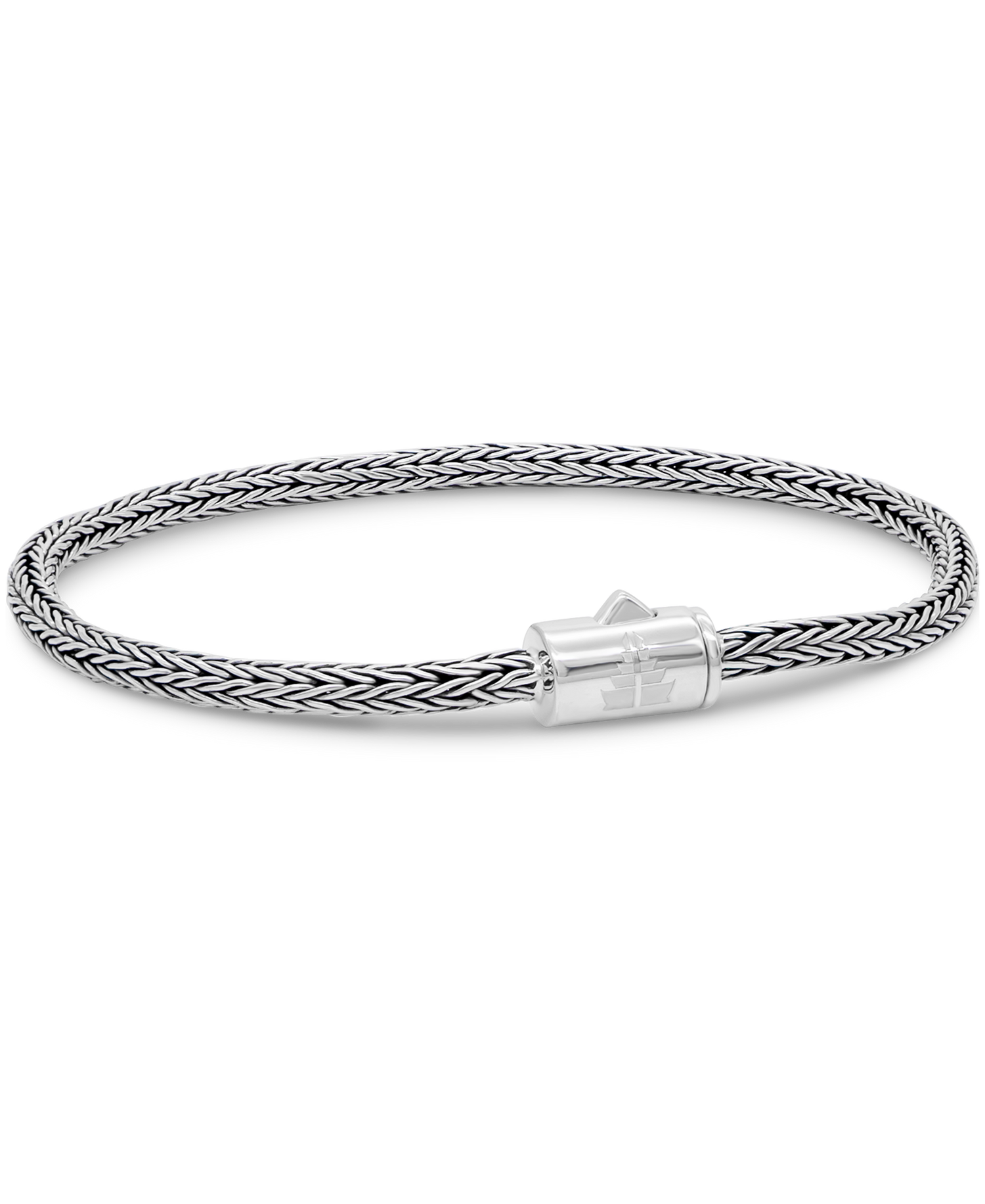 DEVATA Bali Foxtail Chain Bracelet Sterling Silver