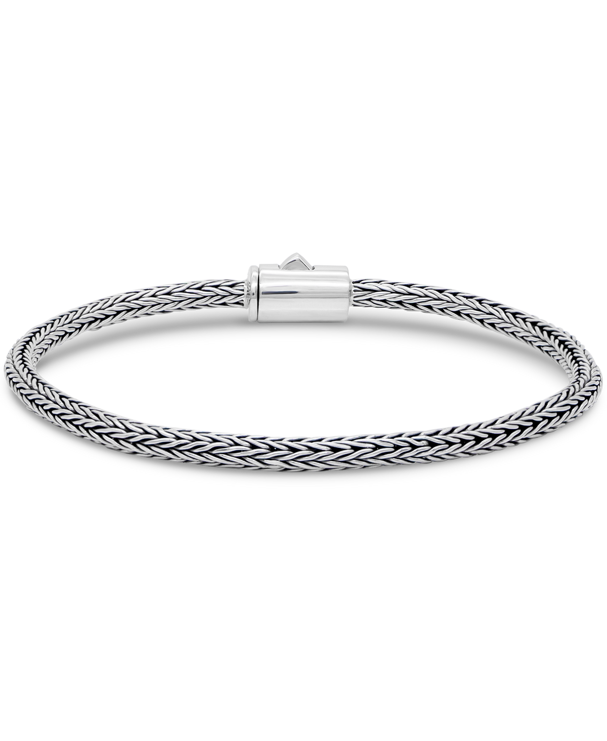 DEVATA Bali Foxtail Chain Bracelet Sterling Silver