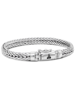 DEVATA Bali Foxtail Chain Bracelet Sterling Silver