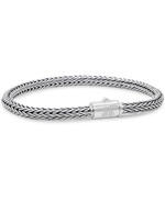 DEVATA Bali Foxtail Chain Bracelet Sterling Silver