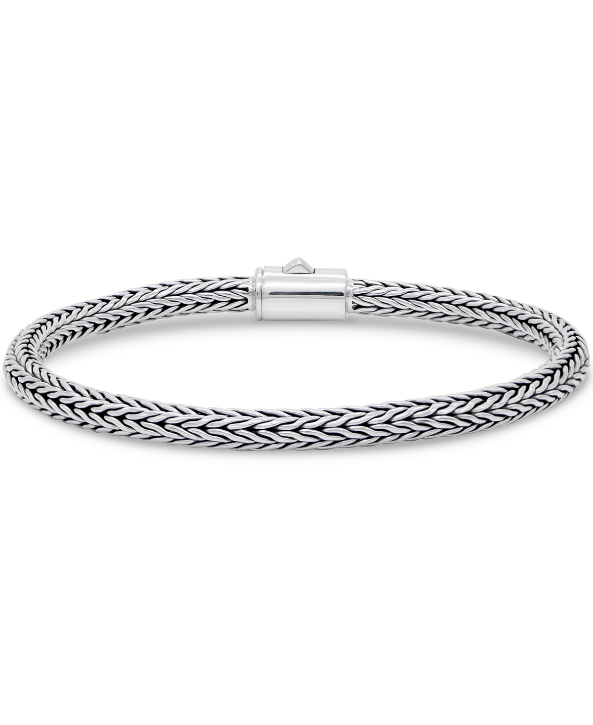 DEVATA Bali Foxtail Chain Bracelet Sterling Silver