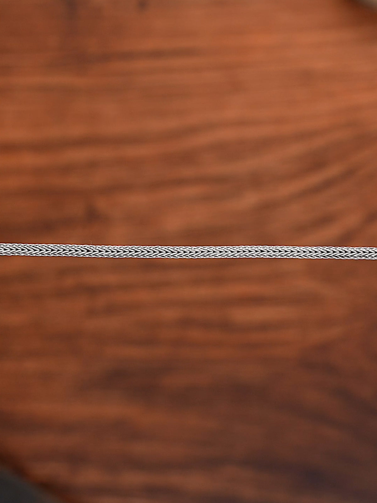 DEVATA Bali Foxtail Chain Bracelet Sterling Silver