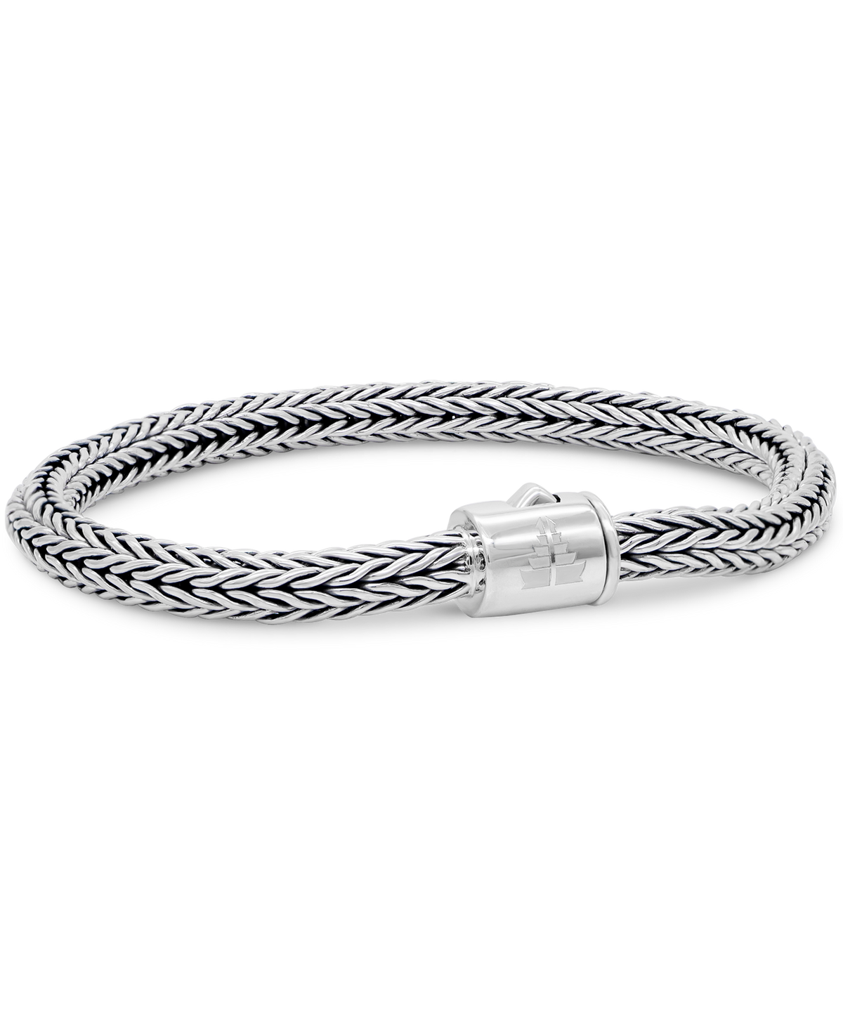 DEVATA Bali Foxtail Chain Bracelet Sterling Silver