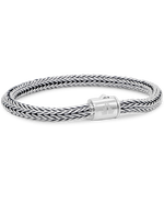 DEVATA Bali Foxtail Chain Bracelet Sterling Silver