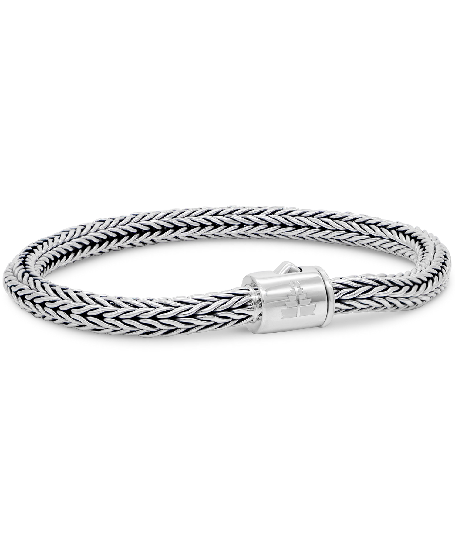 DEVATA Bali Foxtail Chain Bracelet Sterling Silver