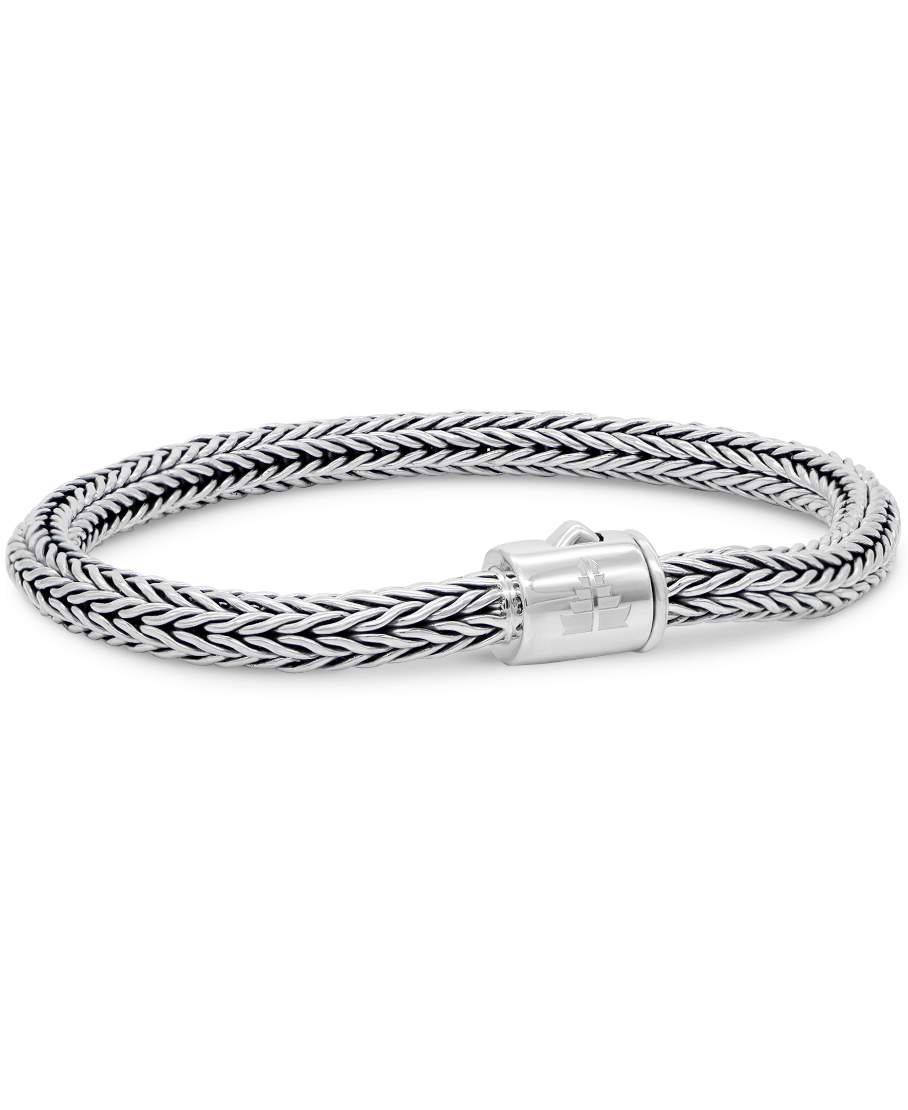 DEVATA Bali Foxtail Chain Bracelet Sterling Silver