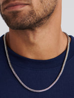 DEVATA Bali Foxtail Chain Necklace Sterling Silver