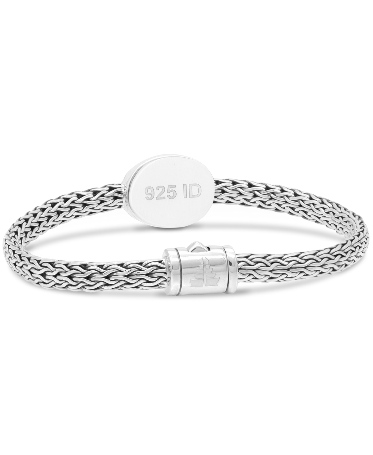 DEVATA Bali Dragon Bone Chain Sterling Silver Bracelet 