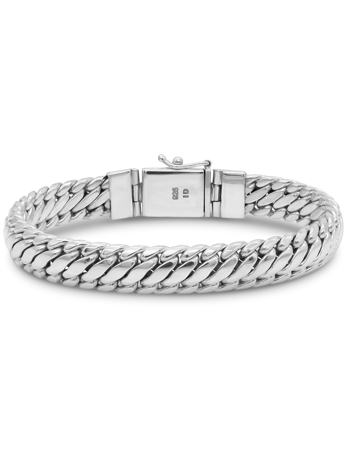 DEVATA Bali Snake Chain Bracelet Sterling Silver 