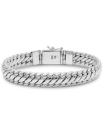 DEVATA Bali Snake Chain Bracelet Sterling Silver 