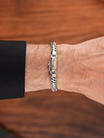DEVATA Bali Snake Chain Bracelet Sterling Silver 