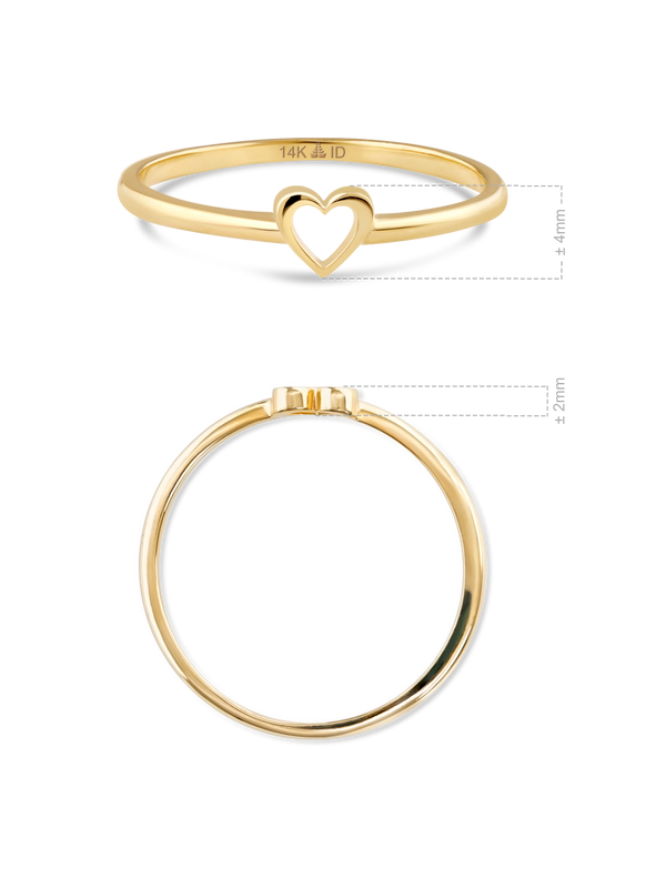 Open Heart Ring