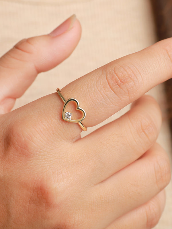 Open Heart Ring
