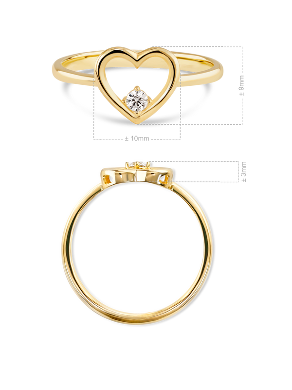 Open Heart Ring