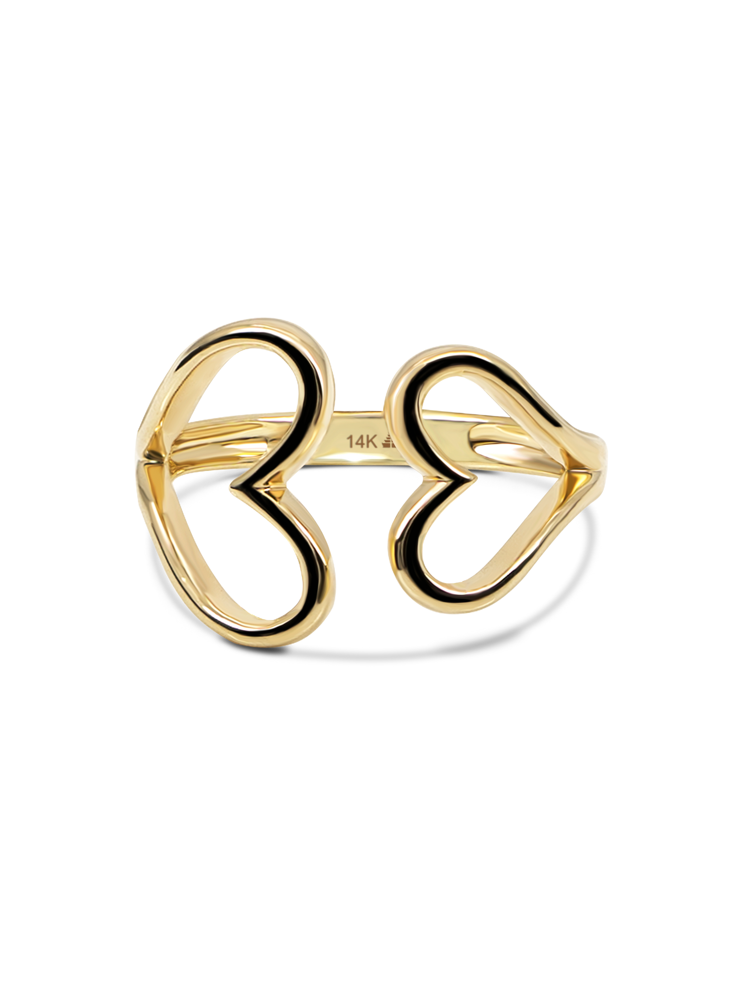 Couple Heart Ring
