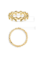 Devata Bow Ring in 14K Gold