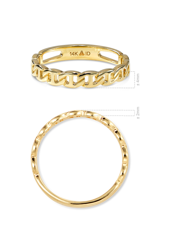 Valentino Link Ring