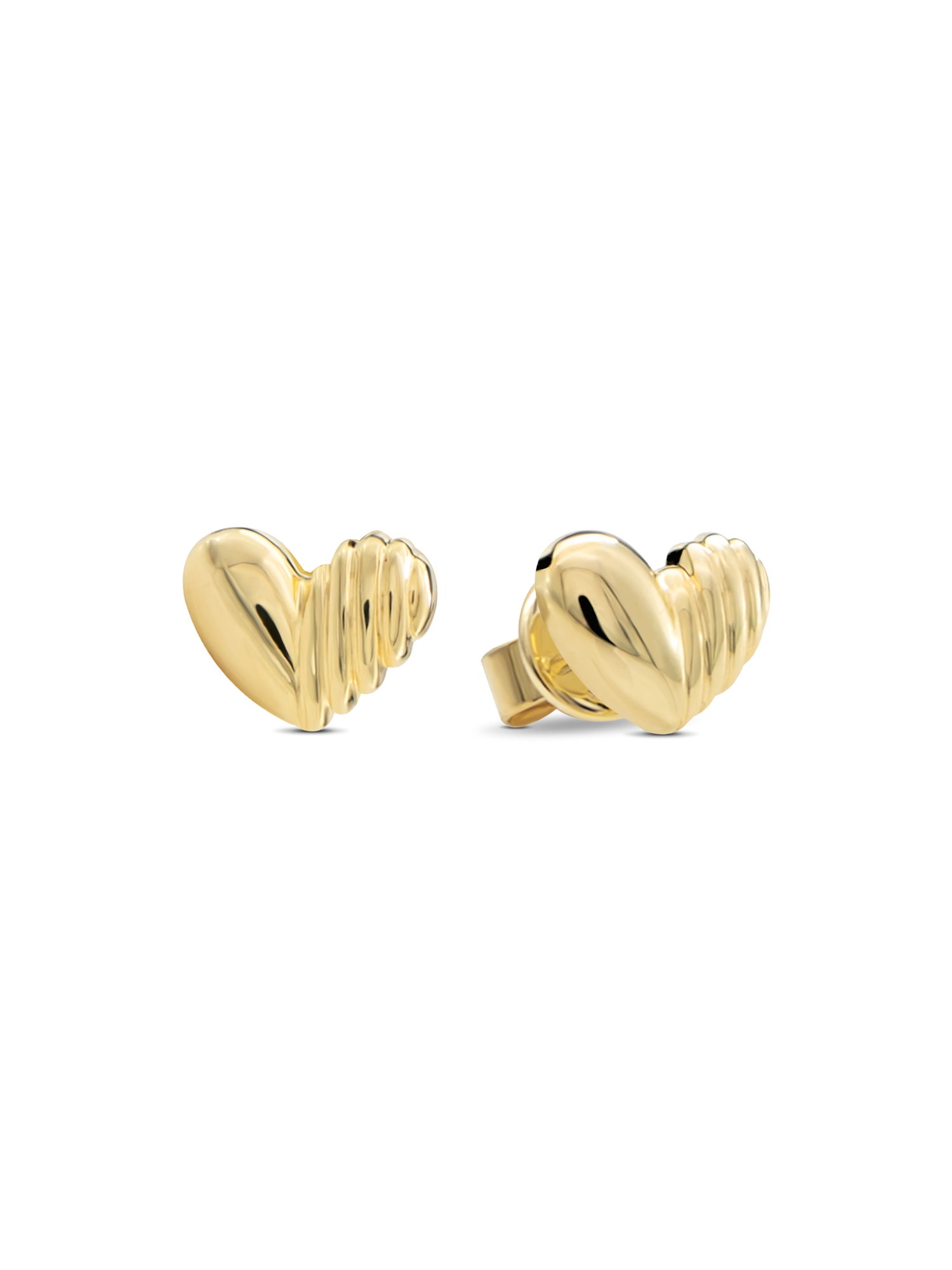 Sweet Heart 9x7mm Stud Earrings