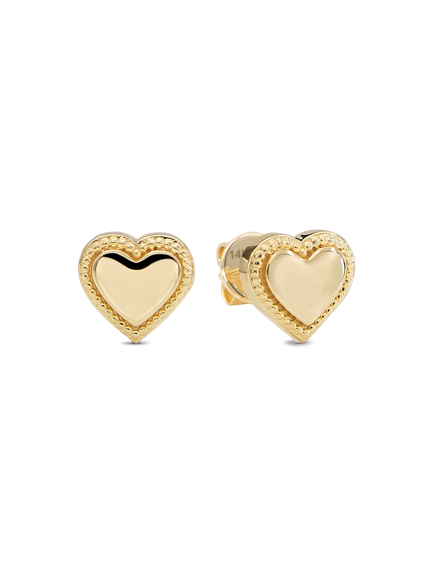 Sweet Heart Stud Earrings